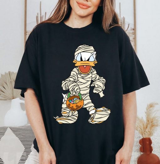 Disney Donald Duck Mummy Halloween T-Shirt