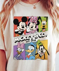 Disney Mickey & Co Est.1928 Mickey And Friends Retro Shirt