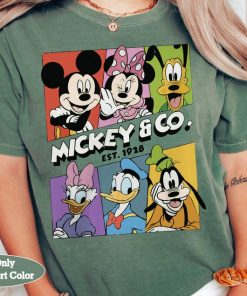 Disney Mickey & Co Est.1928 Mickey And Friends Retro Shirt