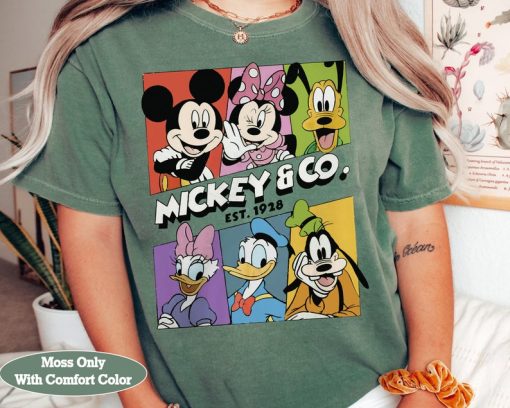 Disney Mickey & Co Est.1928 Mickey And Friends Retro Shirt