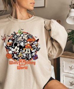 Disney Halloween Vintage Shirt, Disney Skeleton T-Shirt