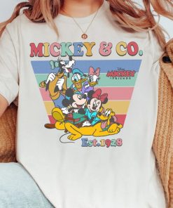 Disney Mickey & CO Est.1928 Mickey And Friends Retro Shirt