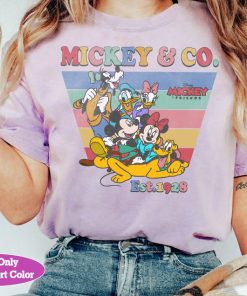 Disney Mickey & CO Est.1928 Mickey And Friends Retro Shirt