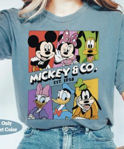 Disney Mickey & Co Est.1928 Mickey And Friends Retro Shirt