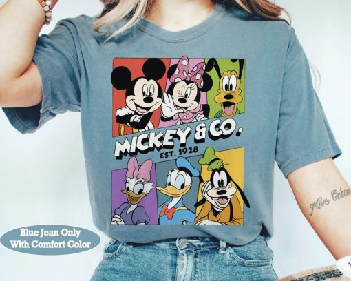 Disney Mickey & Co Est.1928 Mickey And Friends Retro Shirt