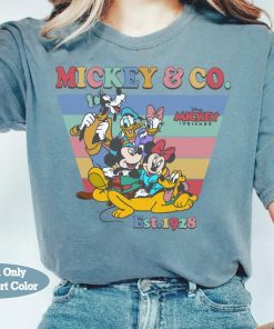 Disney Mickey & CO Est.1928 Mickey And Friends Retro Shirt