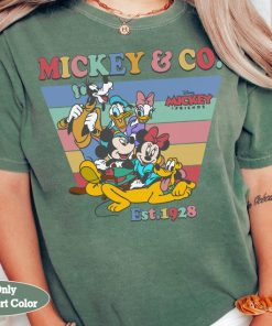 Disney Mickey & CO Est.1928 Mickey And Friends Retro Shirt