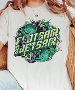 Disney Little Mermaid Flotsam & Jetsam Seaweed Portrait Shirt