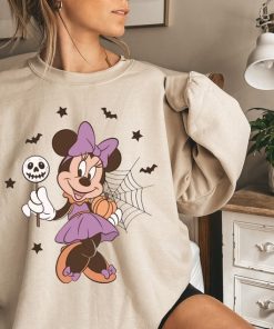 Retro Minnie Pumpkin Halloween Shirt