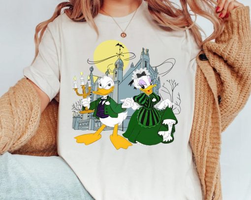 Disney The Haunted Mansion Donald And Daisy Cosplay Mansion Butler Gho