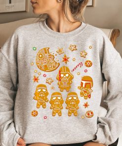 Star Wars Gingerbread Cookies Galactic Empire Holiday Shirt