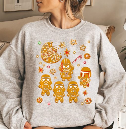 Star Wars Gingerbread Cookies Galactic Empire Holiday Shirt