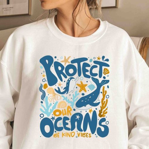 Protect Our Oceans Hoodie, Respect The Locals Sweatshirt