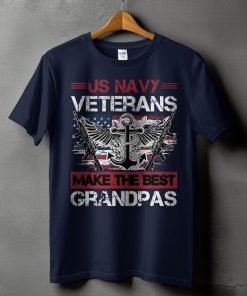 Veteran Grandpa Shirt , US Navy Veterans Make the Best Grandpas