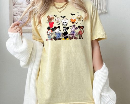 Comfort Colors® Disney Horror Friends Shirt, Disney Horror Nights