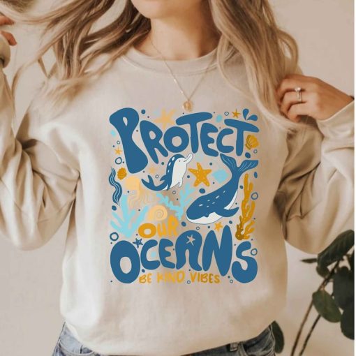 Protect Our Oceans Hoodie, Respect The Locals Sweatshirt