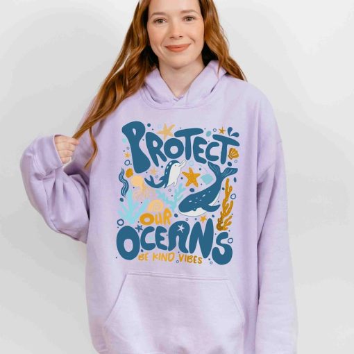 Protect Our Oceans Hoodie, Respect The Locals Sweatshirt