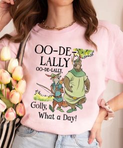 Vintage Robin Hood And Little John Oo De Lally Golly What A Day Shirt