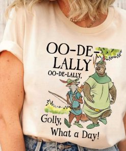 Vintage Robin Hood And Little John Oo De Lally Golly What A Day Shirt