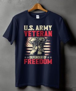 U.S. Army Veteran Shirt , US Army Veteran Defender of Freedom