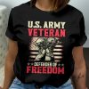 U.S. Army Veteran Shirt , US Army Veteran Defender of Freedom