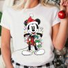 Disney Santa Mickey Mouse Plaid Christmas Pattern Costume Xmas Lights