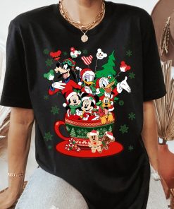 Disney Santa Mickey and Friends Coffee Christmas Cup Christmas Balloon