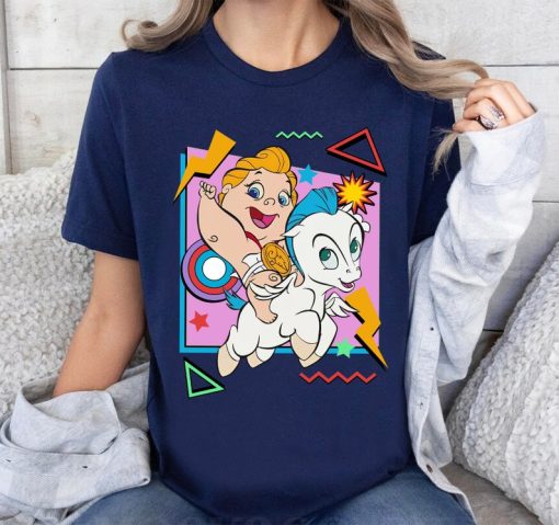 90s Baby Hercules and Pegasus Shirt Disney Hercules Shirt