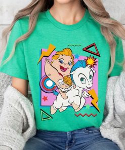 90s Baby Hercules and Pegasus Shirt Disney Hercules Shirt