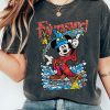 Disney Fantasia Sorcerer Mickey Mouse Magic Wizard Magical Retro Shirt