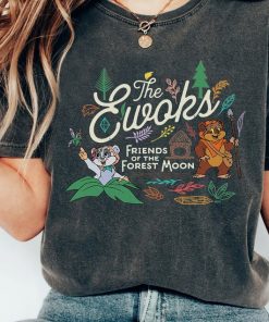 Funny Star Wars The Ewoks Friends of the Forest Moon T-Shirt