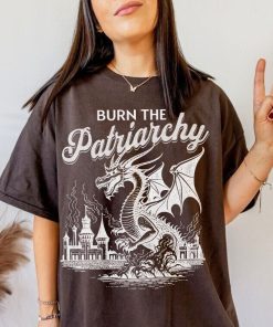 Burn the patriarchy shirt | feminist dragon shirt | gift for feminist