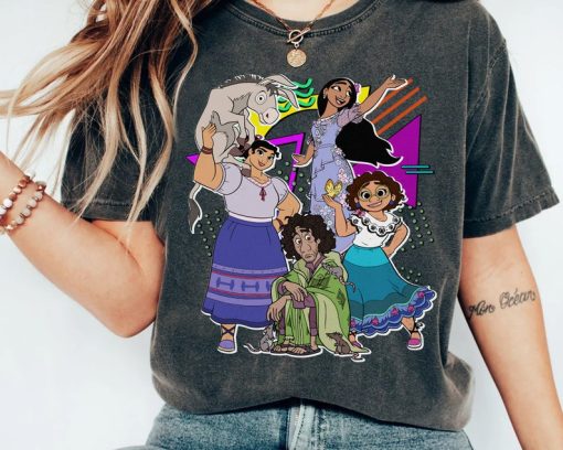 Disney Retro 90s Style Group Encanto Characters Squad Shirt