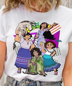 Disney Retro 90s Style Group Encanto Characters Squad Shirt