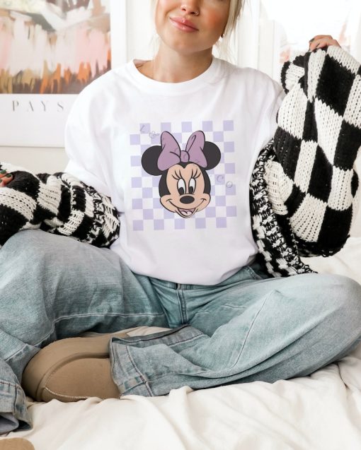 Minnie checkered Shirt - Minnie Mouse Shirt - Disney Trip Shirt -