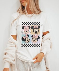 Mickey and Minnie Couples Shirt - Mickey Checkered Shirt - Minnie