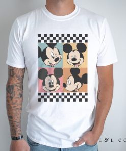 Mickey and Minnie Couples Shirt - Mickey Checkered Shirt - Minnie