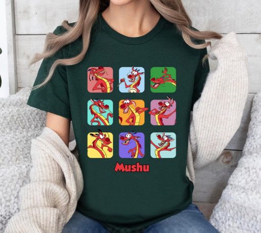 Disney Mulan Mushu Emotions Shirt, Moods of Mushu Shirt