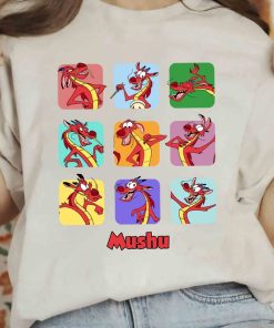 Disney Mulan Mushu Emotions Shirt, Moods of Mushu Shirt