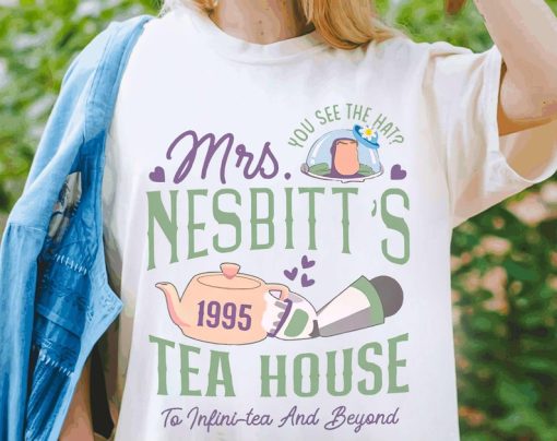 Disney Toy Story Buzz Lightyear Mrs. Nesbitt’S Tea House 1995 Shirt