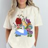 Vintage Disney Alice Floral In Wonderland Shirt