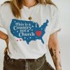 This is a country not a church shirt | women's rights