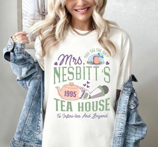 Disney Toy Story Buzz Lightyear Mrs. Nesbitt’S Tea House 1995 Shirt