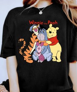 Disney Pooh Friends Hugging Winnie The Pooh Shirt