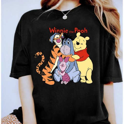 Disney Pooh Friends Hugging Winnie The Pooh Shirt