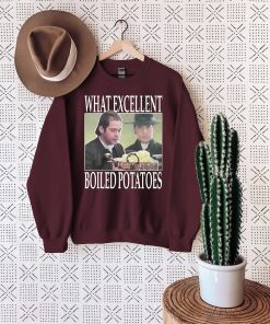 Boiled Potatoes Funny Meme Sweatshirt, Pride and Prejudice Sweatshirt