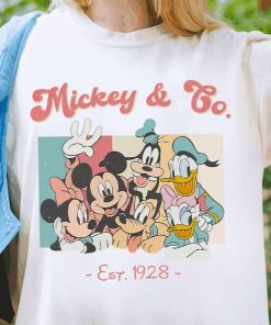 Vintage Mickey & Co 1928 Shirt, Retro Vintage Disney Shirt