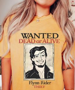 Disney Tangled Funny Wanted Dead Or Alive Shirt