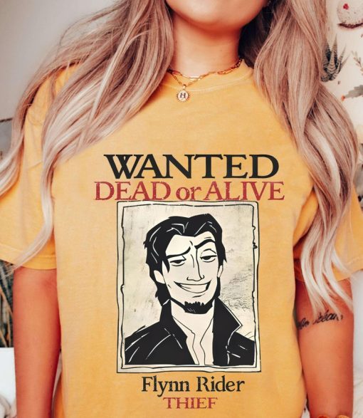 Disney Tangled Funny Wanted Dead Or Alive Shirt