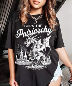 Burn the patriarchy shirt | feminist dragon shirt | gift for feminist